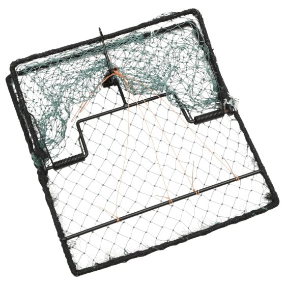 Trampa para pájaros acero verde 34x32 cm