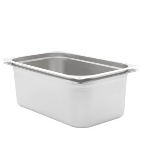 Bandejas Gastronorm 2 unidades GN 1/1 200 mm acero inoxidable