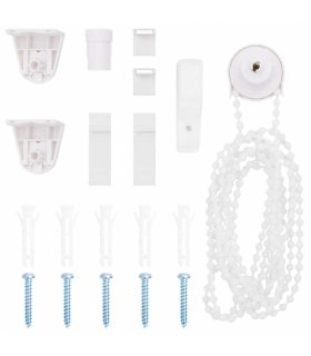 19 piezas de herrajes para persianas enrollables de 18 mm