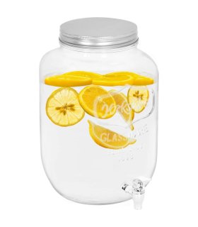 Dispensador de bebida vidrio 8050 ml