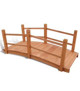 Puente para jardín 140x60x56 cm
