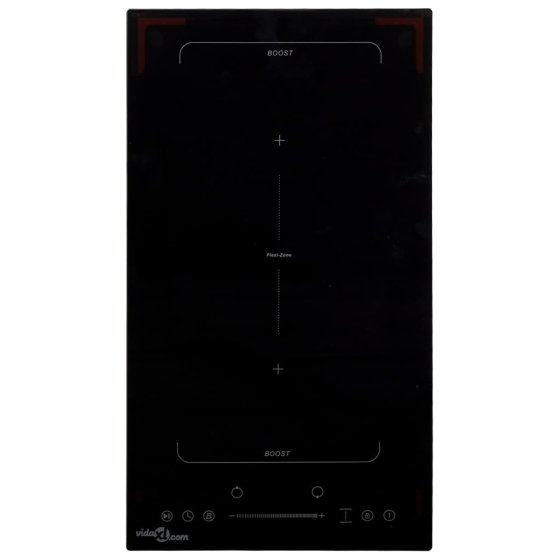 Placa de inducción flexizone 2 quemadores control táctil 3500 W