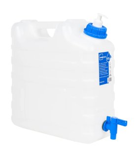 Garrafa de agua con grifo y dispensador de jabón plástico 15 l