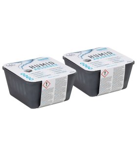 Absorbedores de humedad con bolsas de recambio 2 unidades 450 g