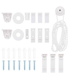30 piezas de herrajes para persianas enrollables de 18 mm