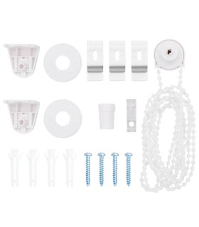 18 piezas de herrajes para persianas enrollables de 18 mm