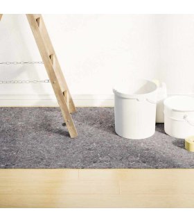 Felpa antideslizante para pintores 2 uds 515 cm 180 g/m² gris