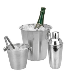 Excellent Houseware Juego de accesorios de bar acero inoxidable