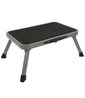 ProPlus Taburete plegable de un escalón de metal 150 kg