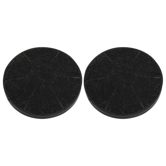 Filtros de carbón para extractor de aire 2 uds 105x21 mm