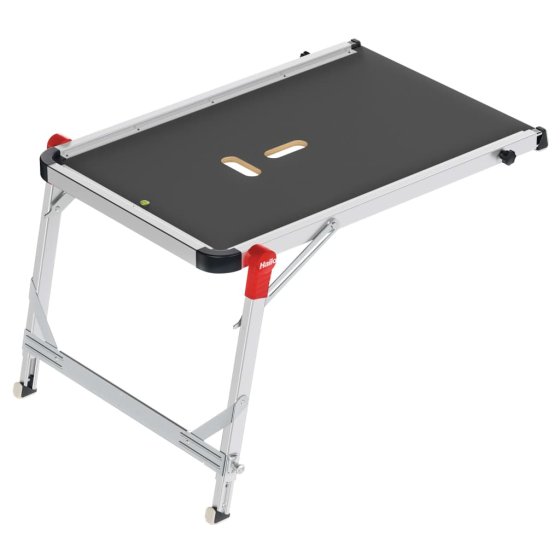 Hailo Plataforma para escalera TP 1 aluminio