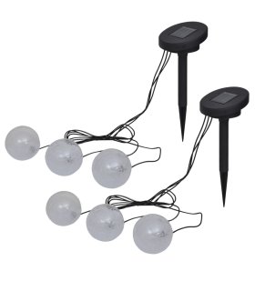 Lámparas flotantes LED para estanque y piscina 6 unidades