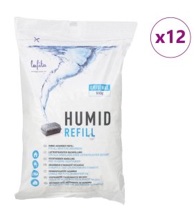 Absorbentes de humedad de recambio 12 unidades 900 g