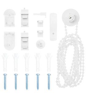 20 piezas de herrajes para persianas enrollables de 25 mm