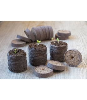Nature Tabletas de turba 48 uds 4 cm diámetro