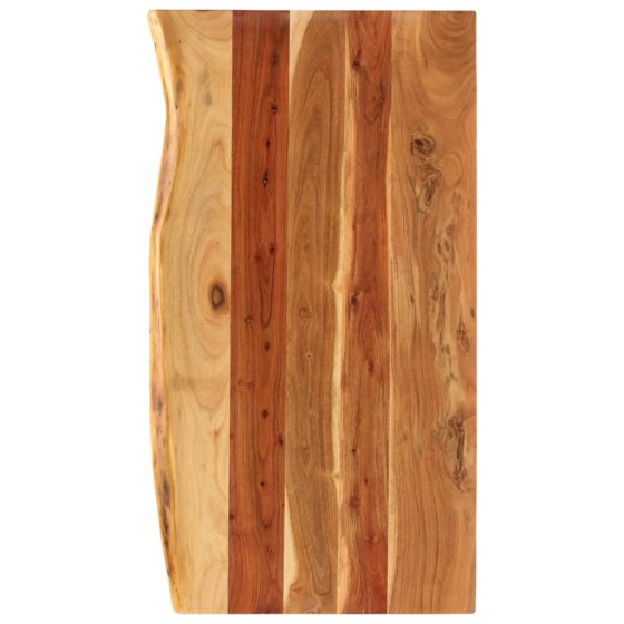 Encimera para armario tocador madera maciza acacia 100x52x3,8cm