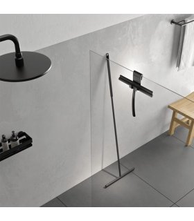 Sealskin Espátula limpiacristales para ventanas Deluxe negro