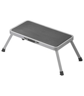 ProPlus Taburete escalón plegable XL metal 150 kg