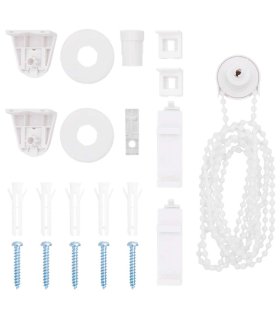 21 piezas de herrajes para persianas enrollables de 18 mm
