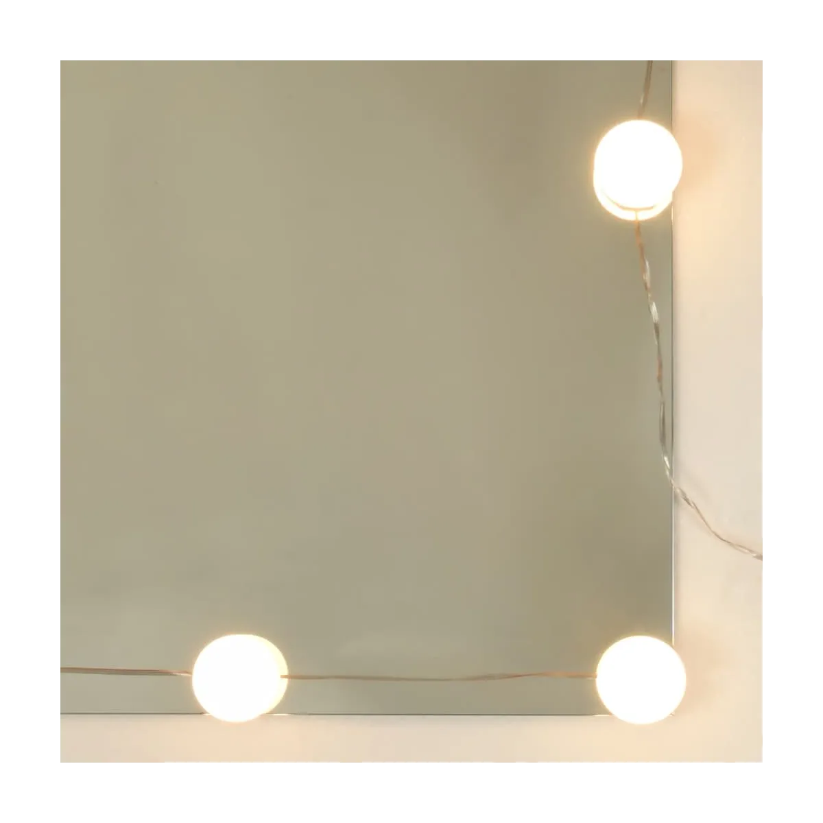 Tocador con LED color roble Sonoma 74,5x40x141 cm