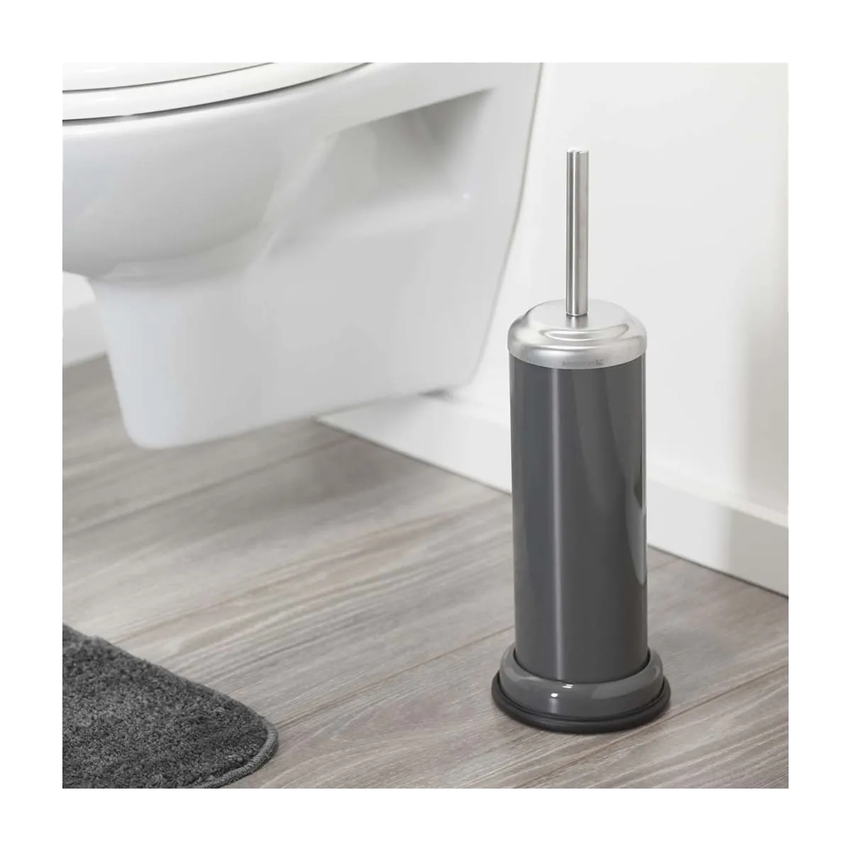 Portaescobilla de baño Sealskin Acero 361730514, color gris