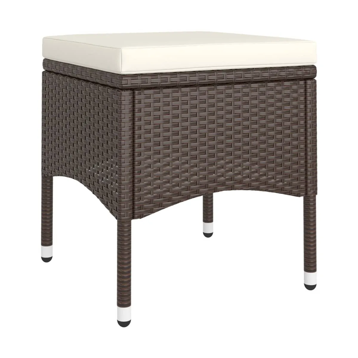 Set de bistró jardín 5 pzas marrón, elegante y cómodo