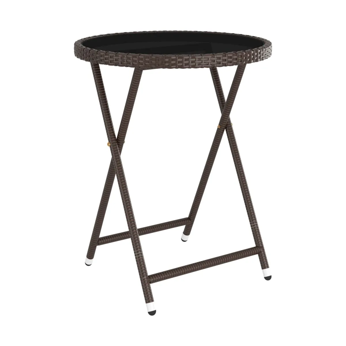 Set de bistró jardín 5 pzas marrón, elegante y cómodo