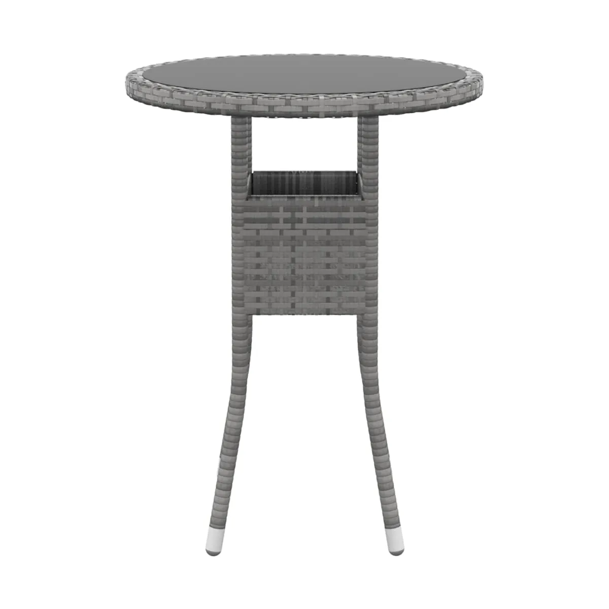 Juego de muebles de jardín 5 piezas ratán sintético