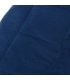 Manta con peso tela azul 122x183 cm 5 kg