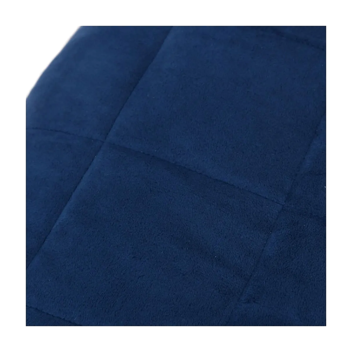 Manta con peso tela azul 122x183 cm 5 kg