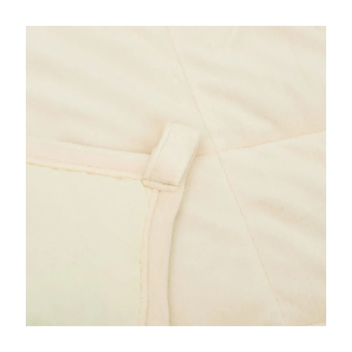 Manta con peso tela color crema claro 122x183 cm 9 kg
