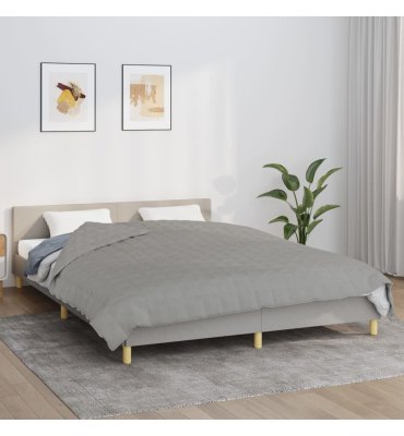 Manta con peso tela gris 200x230 cm 13 kg