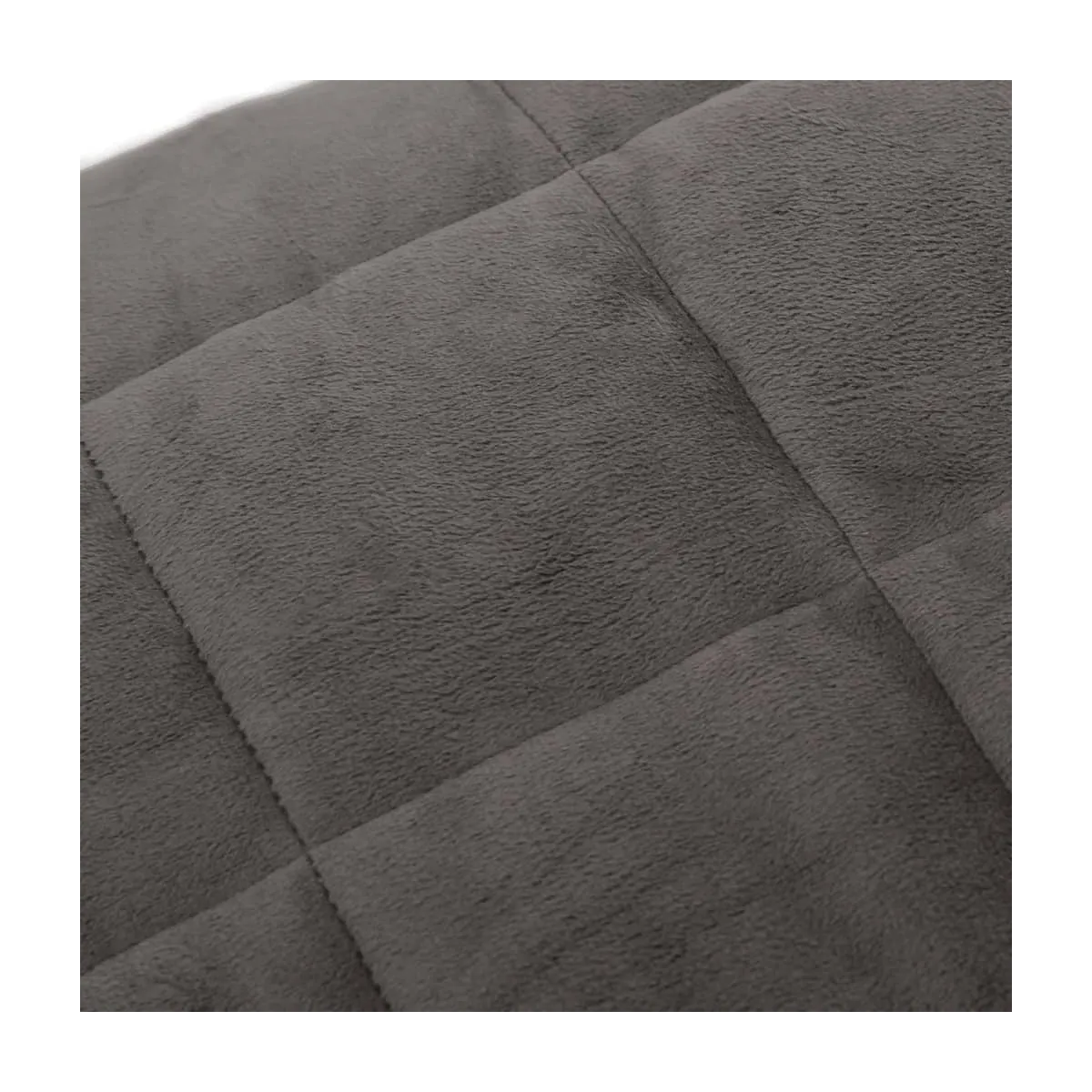 Manta con peso tela gris 137x200 cm 6 kg