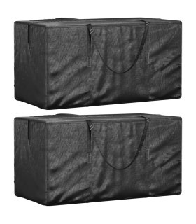 Bolsas para guardar árbol de Navidad 2 uds polietileno negro