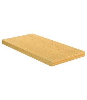 Tabla de cortar de bambú 80x40x4 cm