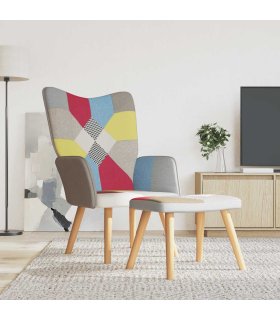 Silla de relajación patchwork - hogar y decoración