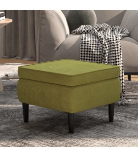 Taburete con patas de madera, categoría: hogar