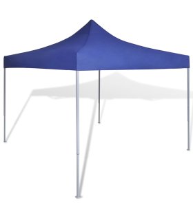 Cenador plegable azul 3x3 m