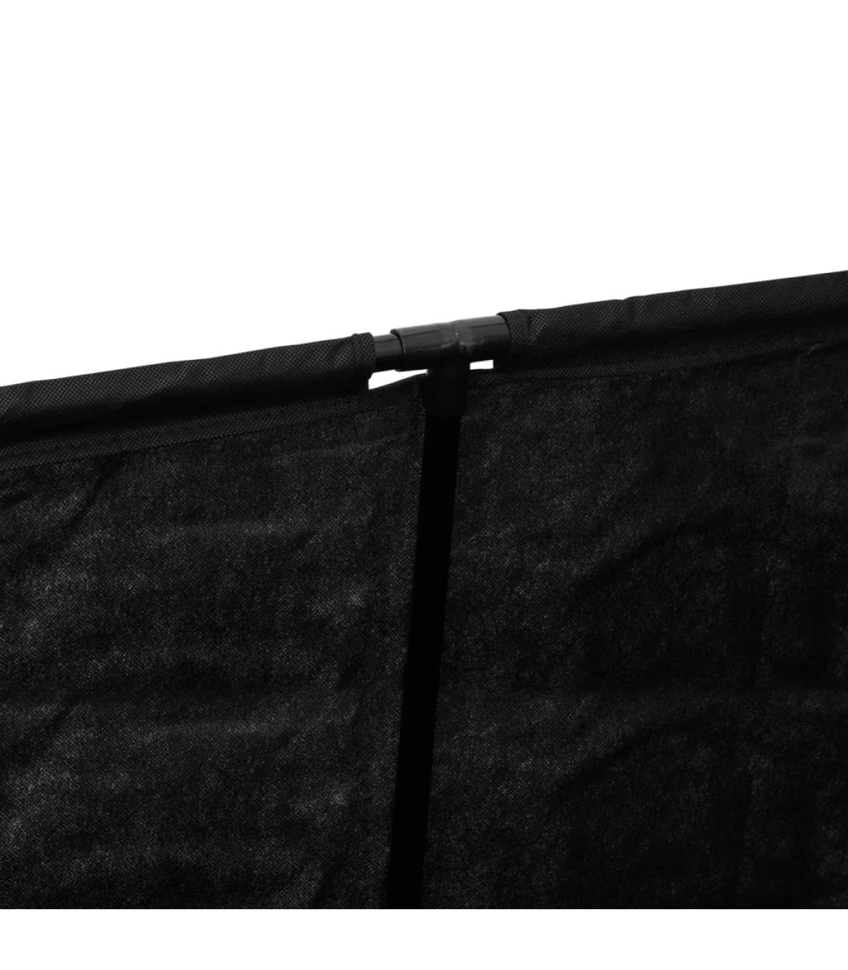 Caja de almacenaje tela negra 105x34,5x45 cm