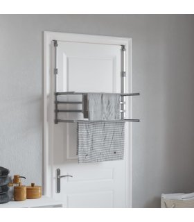 Tendedero para balcón aluminio 89x25x(60-95) cm