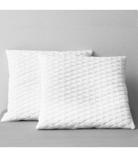 Almohadas 2 unidades de espuma viscoelástica 70x60x14 cm