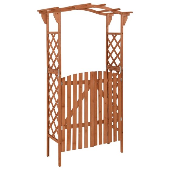 Pérgola con puerta - Jardín - Marca Desconocida