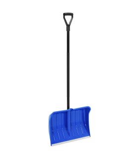 Pala para nieve metal azul 147 cm