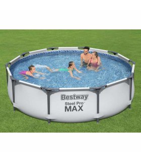 Bestway Piscina de acero Pro MAX 305x76 cm