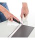 Cinta adhesiva adhesiva doble cara WallArt "GL-WA35" transparente 2uds