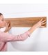 Cinta adhesiva adhesiva doble cara WallArt "GL-WA35" transparente 2uds