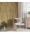 Paneles de pared con aspecto de madera PVC marrón 4,12 m²