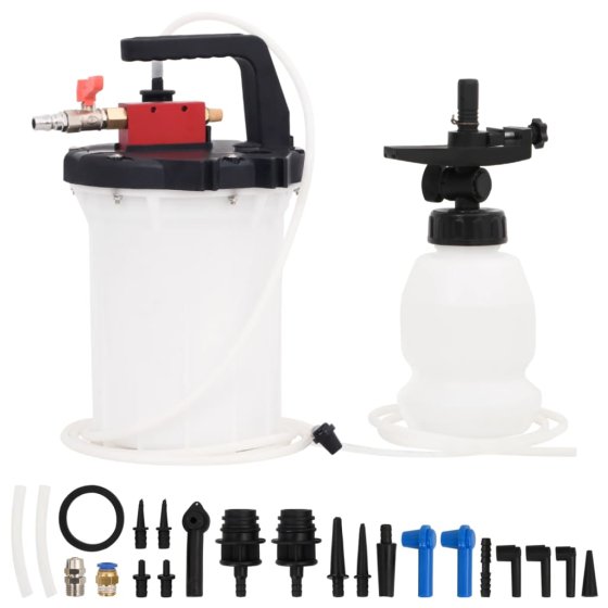 Purgador de frenos blanco y negro 3 L