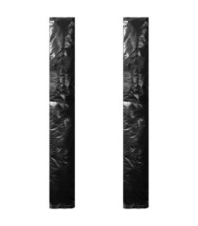 Fundas de sombrilla con cremallera 2 unidades PE 175 cm
