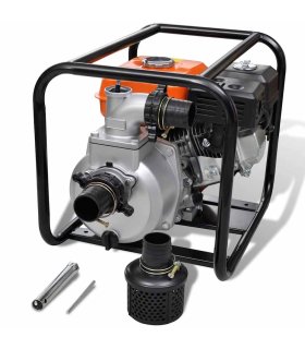 Motor de gasolina bomba de agua 80 mm conexión 4800 W